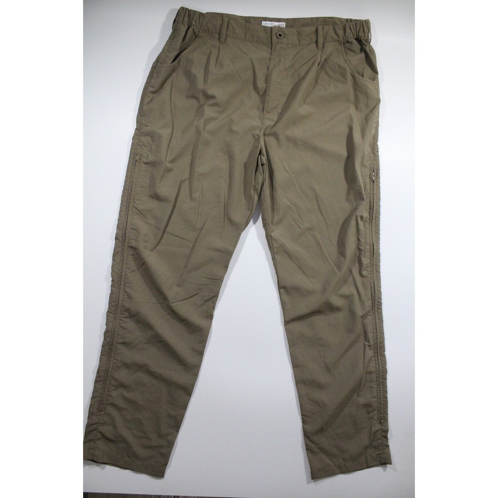 Rail‎ Riders Pants Mens XXL Insect Shield Vented Nylon Hiking Outdoor Camp